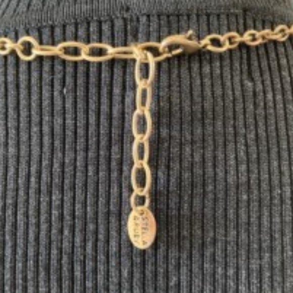 Stella & Ruby Multi Colored Crystal Bib Necklace - Picture 3 of 3